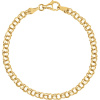 14K Solid Gold Charm Bracelet
