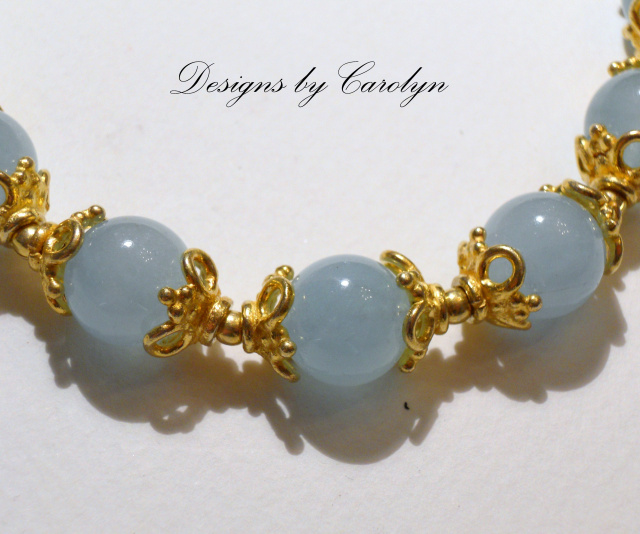 Milky Aquamarine Necklace CSS109N