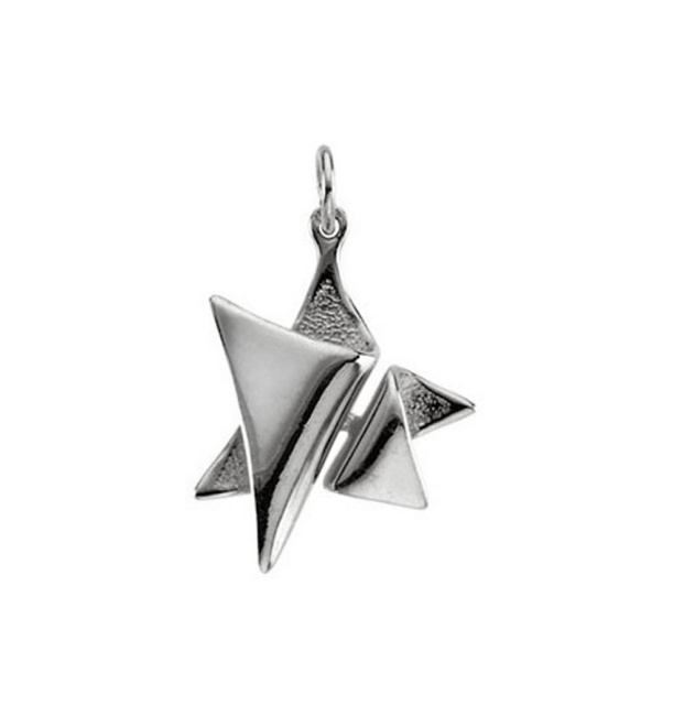 Sterling Silver Star of David Pendant CSSR41671