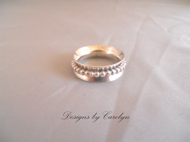 Spinner Ring in Sterling Silver CSS127R