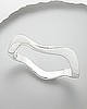 Wave Design Sterling Silver Bangle 93-923-303