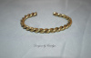 Rope Design Brass Bracelet CSS144B