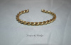 Rope Design Brass Bracele