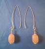 Rose Quartz Sterling Silver Earrings CSS132E