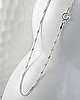 Sparkling Sterling Silver Singapore Chain 54-780-34