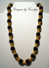 Black Onyx & 22K Gold