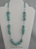 Sky Blue FireTurquoise Sterling Silver Necklace CSS136N