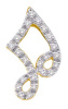 Musical Note Diamond Pendant  CSSP64114