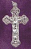 Large Sterling Silver Crucifix Cross 10301