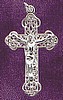 Large Sterling Silver Crucifix Cross 10301
