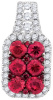 1.28 CTW DIAMOND RUBY FASHION PENDANT CSSPD034462/W