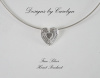 Fine Silver Heart Pendant CSS148P