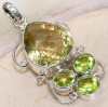 Lemon Citrine Sterling Si