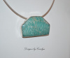 Multi Color Amazonite Sterling Silver Pendant CSS140P