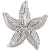 Starfish Sterling Silver Pendant 84819