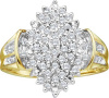 0.50CTW Diamond Ladies Cluster Ring  CSSFROH0053