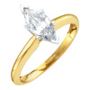 0.75 CT Marquis Diamond Solitaire Ring CSSMRI13QJKW