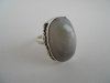Agate & Sterling Silver Ring  CSS4417R